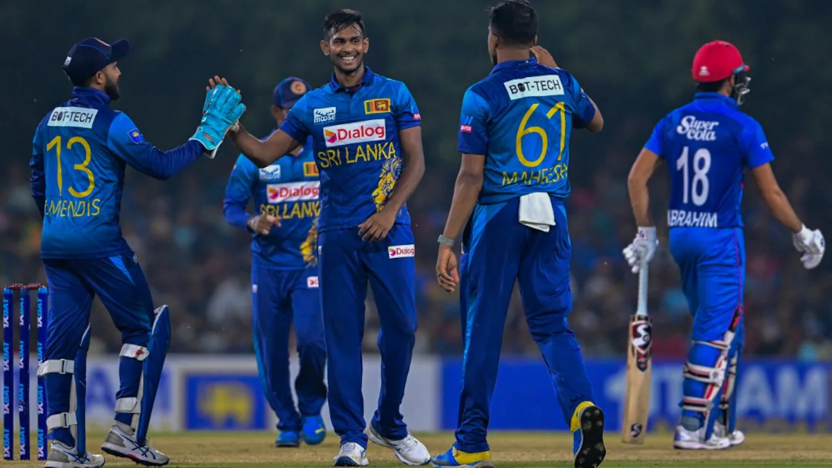Sri Lanka eke out narrow four-run victory over Afghans